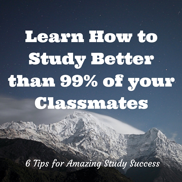 Learn how to study better